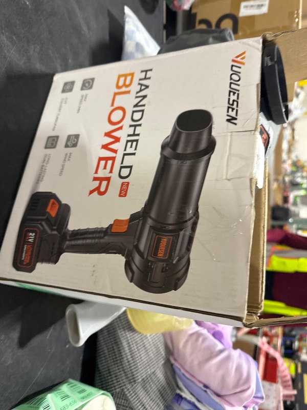 Photo 1 of YUQUESEN 990,000 RPM Cordless Leaf Blower