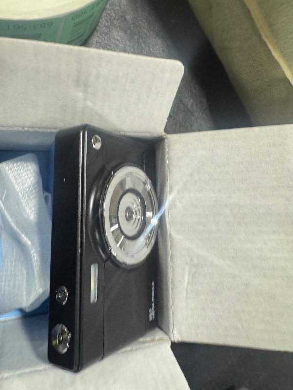 Photo 1 of 2025 New Digital Camera, 56MP FHD 1080P for Kids with 16x Digital Zoom Anti Shake, Face Detect, Smile Capture, 32GB TF Card, Battery, Lanyard, a Great Gift for Boys & Girls?Black?