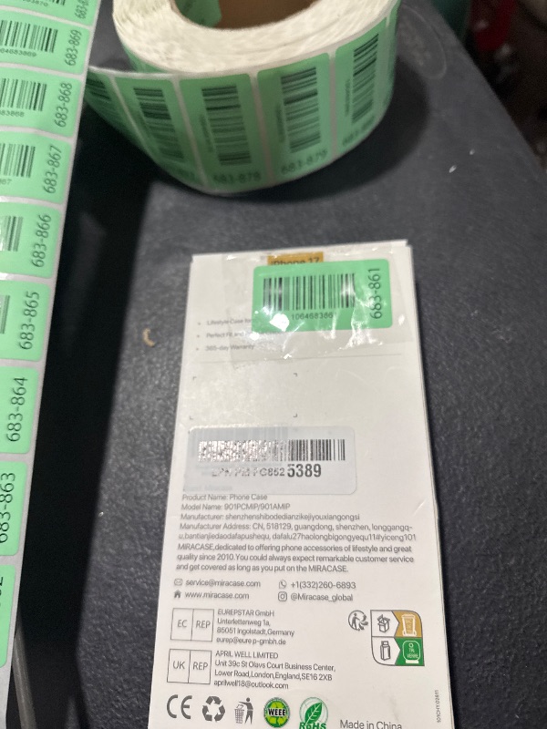 Photo 1 of Miracase Magnetic for iPhone 17 Pro Max Case, Compatible with MagSafe, Integrated Silicone Camera Control Cover, 3.0mm Thicken Shockproof Drop Protection Phone Case for 17 ProMax, Midnight Green