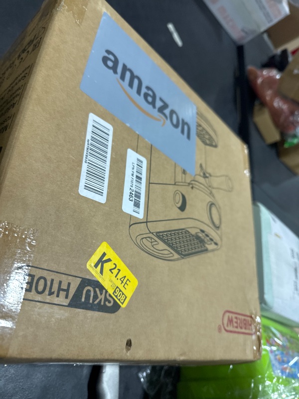 Photo 1 of HIBREW H10B - 51mm Espresso Machine - Temperature & Cup Volume Adjustable at will - With Intelligent Display Screen & Pressure Gauge - Stainless Steel Body (Stainless steel)