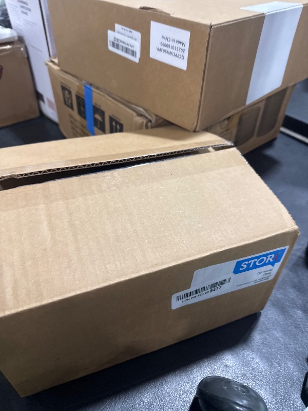 Photo 1 of STORi Stackable Clear Plastic CD Organizer with Rubber Feet | Rectangular Jewel Cases Holder Perfect for Theatre Room | Holds up to 30 CD Cases | Made in USA