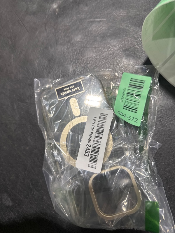 Photo 1 of kate spade new york iPhone 17 Pro Case with Camera Stand - Compatible with MagSafe - Designer Phone Case - Icon Clear