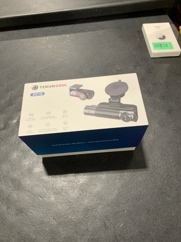 Photo 1 of TERUNSOUl 4K+4K+1080P 3 Channel Dash Cam Front and Rear with Cabin, Free 128GB Card Included, 5.8GHz WiFi6 - up to 20MB/s, IR Night Vision, Built-in GPS, G-Sensor, 24H Parking Mode, Support 512GB Max
