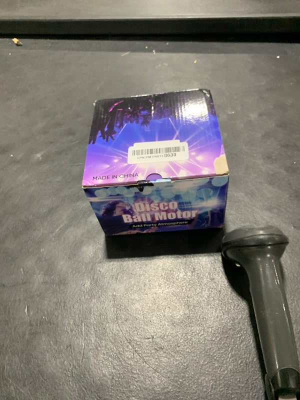 Photo 1 of Disco Ball Motor Light with Remote: Rechargeable Battery Operated Rotating Hanging Mirror Ball Spinner with Adjustable Speed - 18RGBW LED Light Up 4 6 8 10 inch Party Disco Balls Rotator