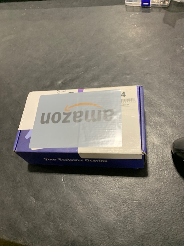 Photo 1 of “Ocean Notes” 12 Hole Sweet Potato Ocarina Graceful Shape Pottery Ocarina in Alto C (Sea Rose)