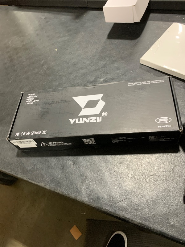 Photo 1 of YUNZII AL66 Wireless Mechanical Keyboard,Full Aluminum CNC,65% Knob Control,Bluetooth/2.4G/Wired,Hot Swappable Pre-lubed Switches,Gasket Mounted RGB for Win/Mac(Milk Switch, Blue)