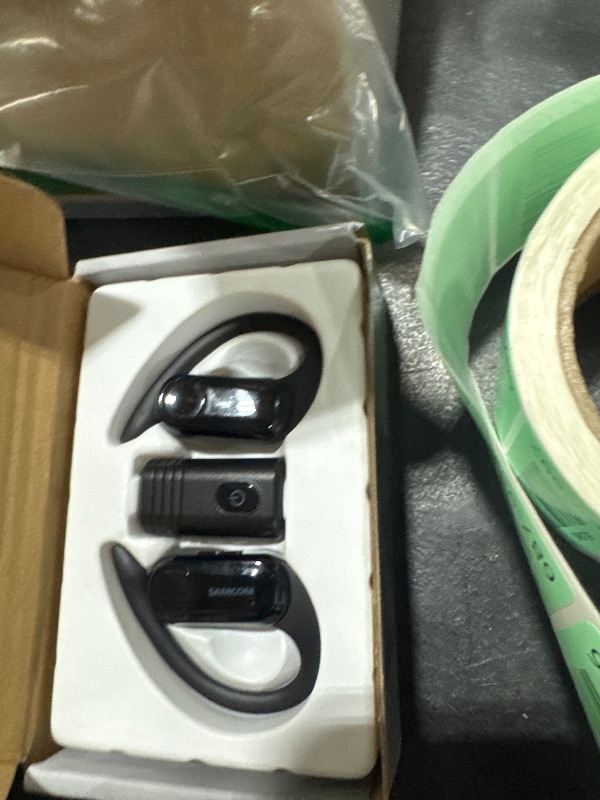 Photo 1 of SAMCOM Wireless Headset with 2 Pin Dongle for FPCN10A/FPCN30A Walkie Talkies, BTEAR-02 Upgraded Hands-Free Wireless Two Way Radios Earpiece with Mic for K Connector (Radios not Inclued)