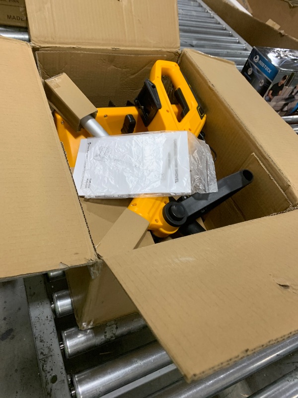 Photo 1 of Cordless Snow Shovel Compatible with Dewalt 20V Max Battery(NO Battery), 12'' Electric Snow Shovel with LED Lights & Adjustable Chute, Lightweight Snow Blower for Driveway, Sidewalks