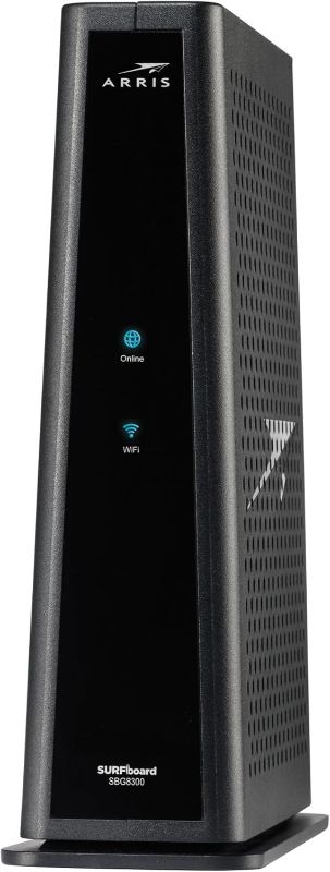 Photo 1 of ARRIS (SBG8300) - Cable Modem Router Combo - Fast DOCSIS 3.1 Gigabit & AC2350 WiFi ,Comcast Xfinity, Cox, Spectrum & more, 1 Gbps Max Internet Speeds , 4 OFDM Channels