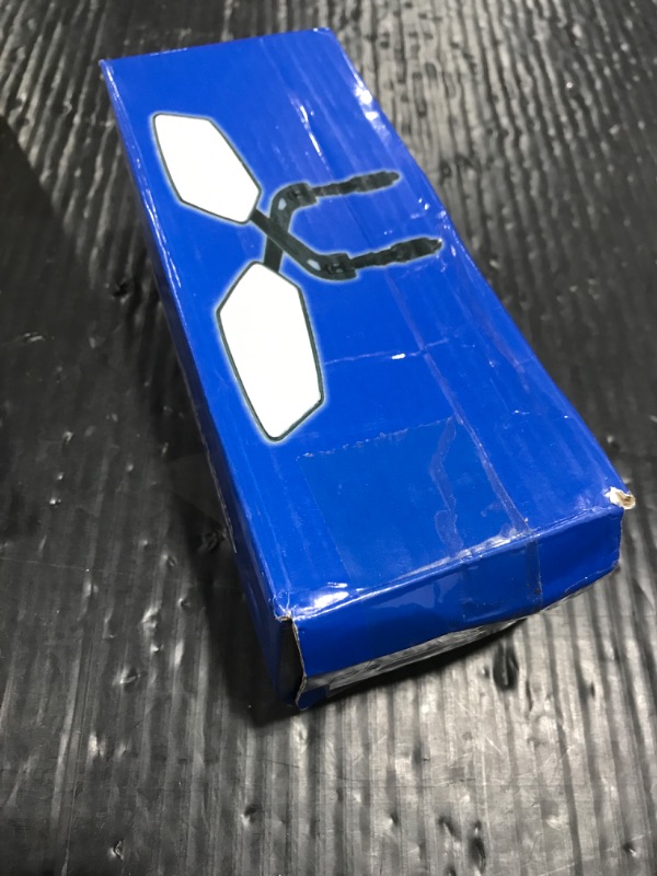 Photo 1 of 1 Pair Adjustable Handlebar Bike Mirror, Shatterproof HD Glass Lens, Universal Fit Rearview Bicycle Mirrors, 360° Rotatable, Compatible with Mountain Bikes, E-bikes, Road Bikes