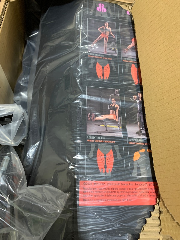 Photo 1 of Marcy 150-lb Multifunctional Home Gym Station for Total Body Training MWM-989