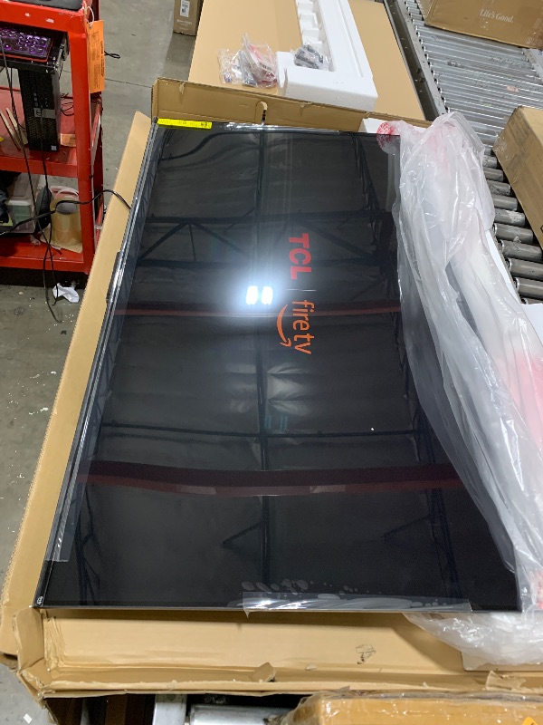 Photo 1 of TCL 55-Inch Class S5 UHD 4K LED Smart TV with Fire TV (55S551F, 2024 Model), Dolby Vision, HDR PRO+, Dolby Atmos, Alexa Built-in with Voice Remote, Apple AirPlay 2 Compatibility, Streaming Television