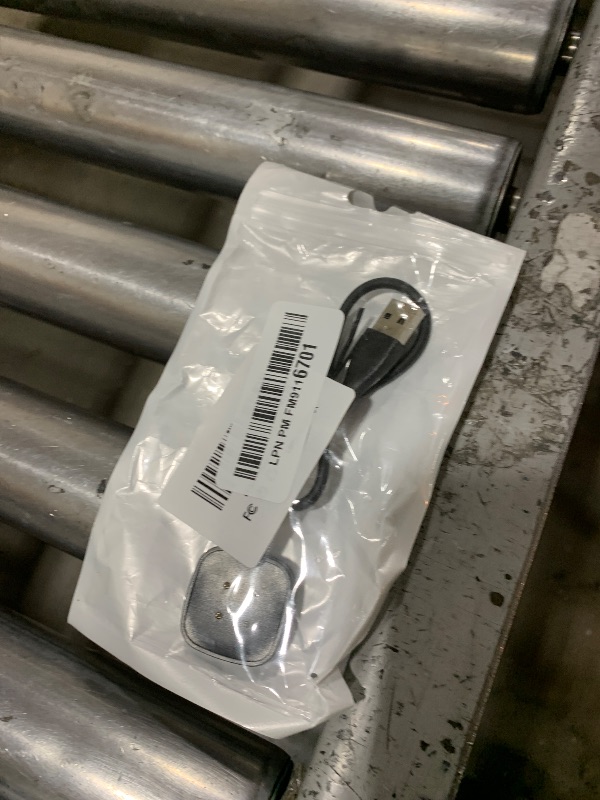 Photo 1 of [2-Pack] Charger Cable Compatible with Smart Watch Fitbit Versa 4 / Sense/Versa 3 / Sense 2, Replacement USB Charging Cradle Dock Stand Cable (3.3 ft/1.0ft)