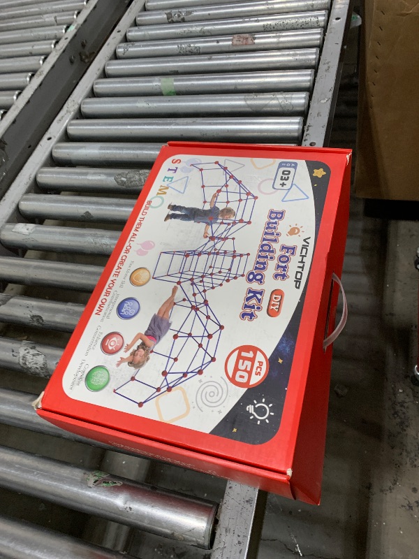 Photo 1 of VICHTOP 150Pcs Fort Building Kit for Kids 4-8-12, Construction STEM Building Toy