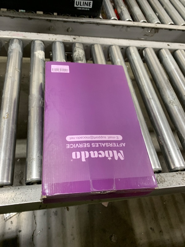 Photo 1 of Mocado Makeup Mirror with Lights, 1X/20X Magnifying Mirror with Light, Vanity Mirror with 3 Colors Lights, Height Adjustable Lighted Makeup Mirror, Double Sided 360°Rotation, Memory Function (White)