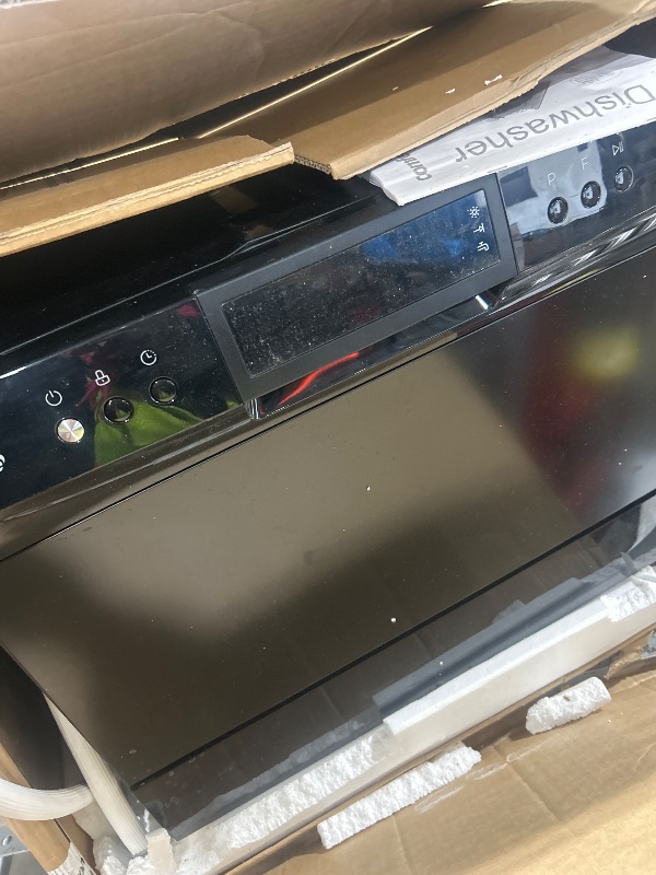 Photo 1 of COMFEE’ Countertop Dishwasher, Energy Star Portable Dishwasher, 6 Place Settings & 8 Washing Programs, Speed, Baby-Care, ECO& Glass, Dish Washer for Dorm, RV& Apartment, Black