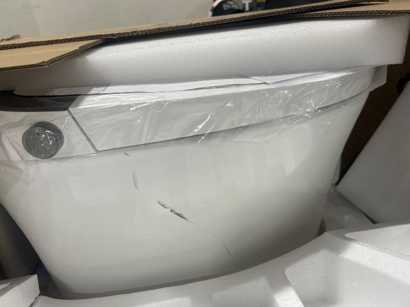 Photo 1 of CANEST Smart Toilet, Toilet With Bidet Auto Flush, Auto Open and Close, Foot Sensor Operation, Warm Water, Heated Seat, Temperature Display, Night Light (TC-200GE)