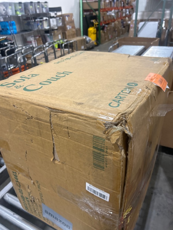 Photo 1 of HONBAY Convertible Sectional Sofa, L Shaped Couch with Reversible Chaise for Small Space, Dark Black