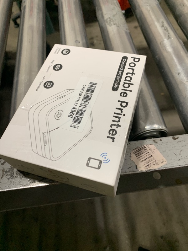 Photo 1 of lopevi Label Maker Machine - Portable Bluetooth Mini Label Printer - Smartphone Handheld Thermal Sticker Small Labeler Multiple Templates Font Icon Inkless Custom Label for Home Kids School Items