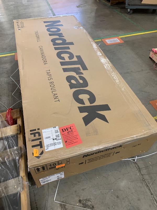 Photo 1 of NordicTrack T Series 16 Treadmill - 16" Touchscreen, 0-12 MPH Speed, 0-12% Incline, iFIT Workouts, Black