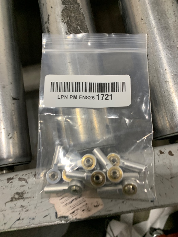 Photo 1 of 10Pcs ShareGoo M3 Tie Rod End Ball Head Holder Link 3mm Thread Ball Joint Compatible with Redcat HSP Traxxas Axial 1/10 RC Car Truck Boat DIY Robot Airplane,L26mm (Silver)