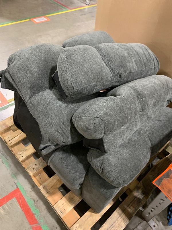 Photo 1 of Attalee Velvet Rocker Recliner for Adults, Overstuffed Manual Recliner Chair with Spring Cushion, Rocking Chair with Side Pockets, Nursery Glider Recliner Single Sofa for Living Room (Medium, Khaki)