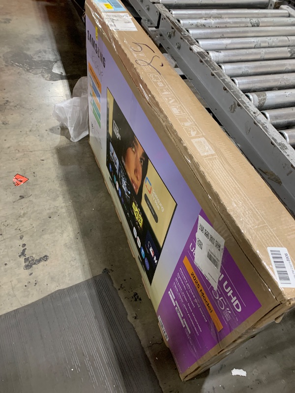 Photo 1 of Samsung 55-Inch Class Crystal UHD U8000F 4K Smart TV (2025 Model) Endless Free Content, Crystal Processor 4K, MetalStream Design, Knox Security, Compatible with Alexa