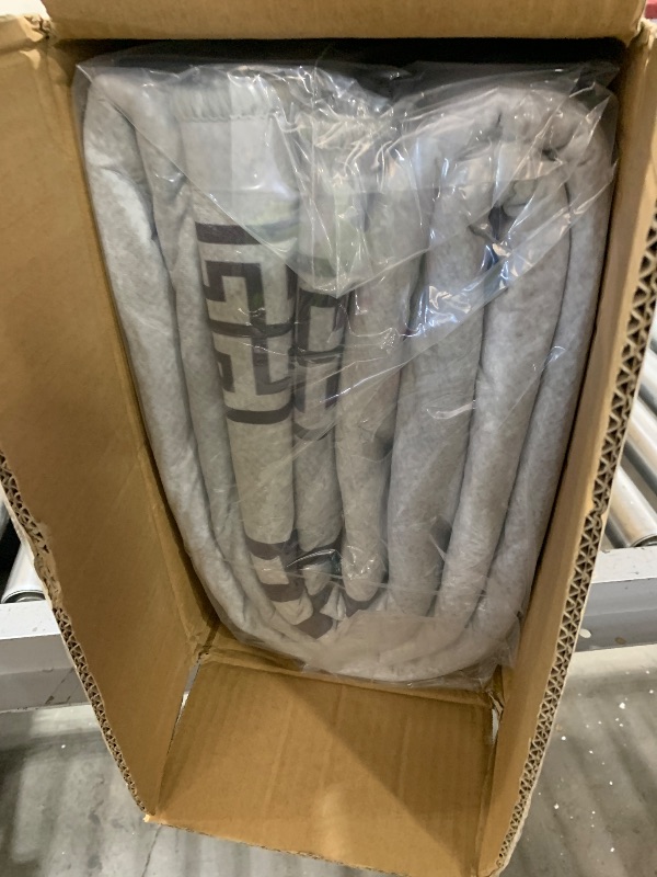 Photo 1 of Airsell Area Rugs, Low-Profile Non-Slip Modern Carpet for Living Room and Bedroom, Lightweight Easy Clean Rug for Dining Room, Hallway,Pet Room (8x10 Ft Grey Modern A-06 Area Rug)