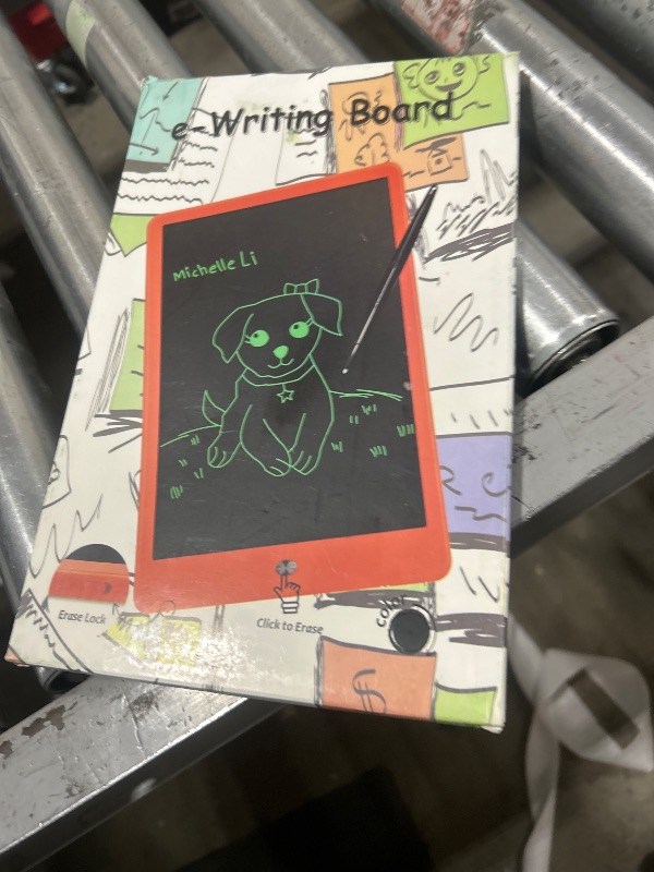 Photo 1 of 10 Inch LCD Writing Tablet Toy for 3 4 5 6 7 8 Year Olds - Erasable Electronic Drawing Pad and Doodle Board as Montessori Educational - Kids Christmas and Birthday Gifts for Girls and Boys Toy(Pink)