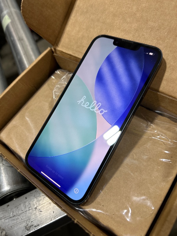 Photo 1 of Apple iPhone 14 (Renewed), 128GB, Midnight - Unlocked