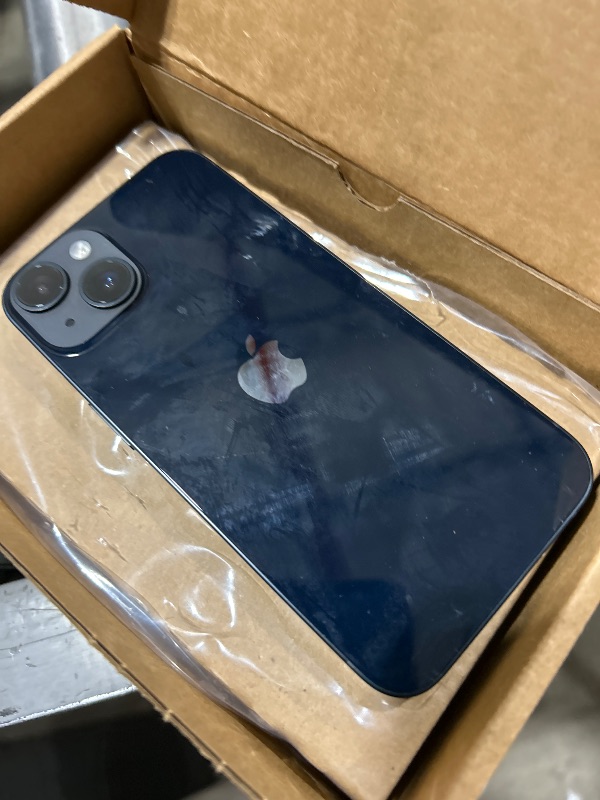 Photo 1 of Apple iPhone 14 (Renewed), 128GB, Midnight - Unlocked