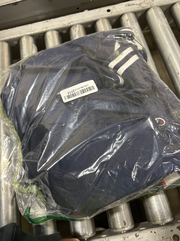 Photo 1 of Champion Men's Lightweight Varsity Jacket With Jersey Hood, Peacoat, XX-Large