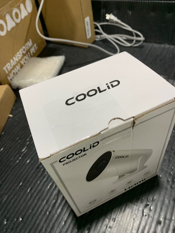 Photo 1 of [Built-in Apps & 2025 Upgraded] Mini Projector Support 4K 1080P Auto Keystone 180° Rotatable with WiFi 6 and Bluetooth 5.4, Projector Portable Compatibile with HDMI/TV Stick/Memory Stick/Laptop-Black