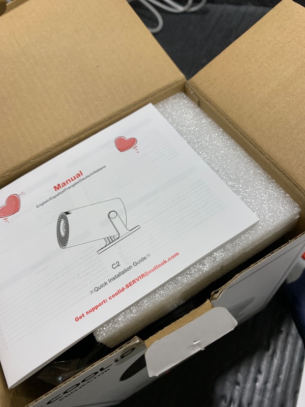 Photo 1 of [Built-in Apps & 2025 Upgraded] Mini Projector Support 4K 1080P Auto Keystone 180° Rotatable with WiFi 6 and Bluetooth 5.4, Projector Portable Compatibile with HDMI/TV Stick/Memory Stick/Laptop-Black