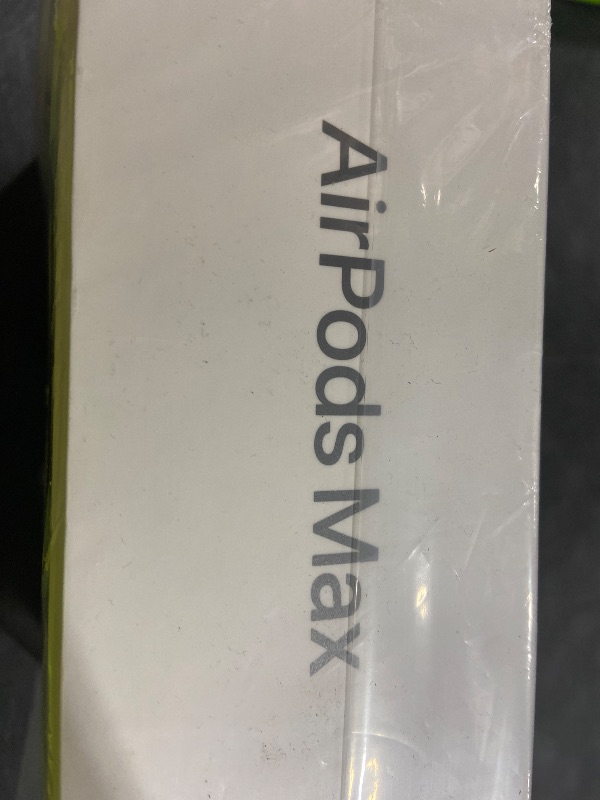 Photo 1 of Apple AirPods Max Wireless Over-Ear Headphones, Active Noise Cancelling, Transparency Mode, Personalized Spatial Audio, Dolby Atmos, Bluetooth Headphones for iPhone – Space Gray