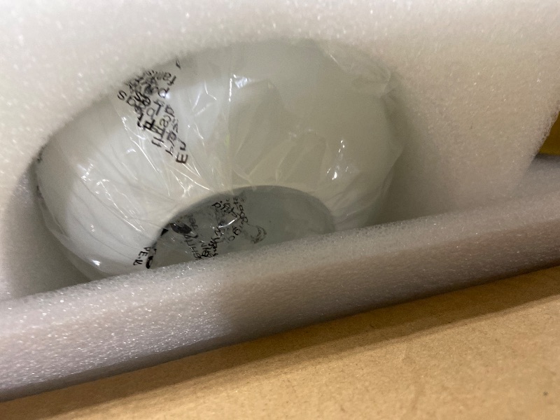 Photo 1 of Bagood Mid-Century Modern Semi Flush Mount Ceiling Light 3 Lights Opal Glass Modern Globe Ceiling Light Gold Brass Sputnik Chandeliers for Hallway Entryway Kitchen Bedroom Laundry(Bulb Incl.)