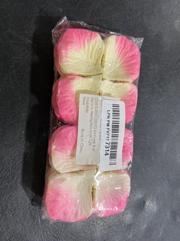 Photo 1 of 1000Pcs Artificial Flowers - Silk Flower Pink Roses Fake F