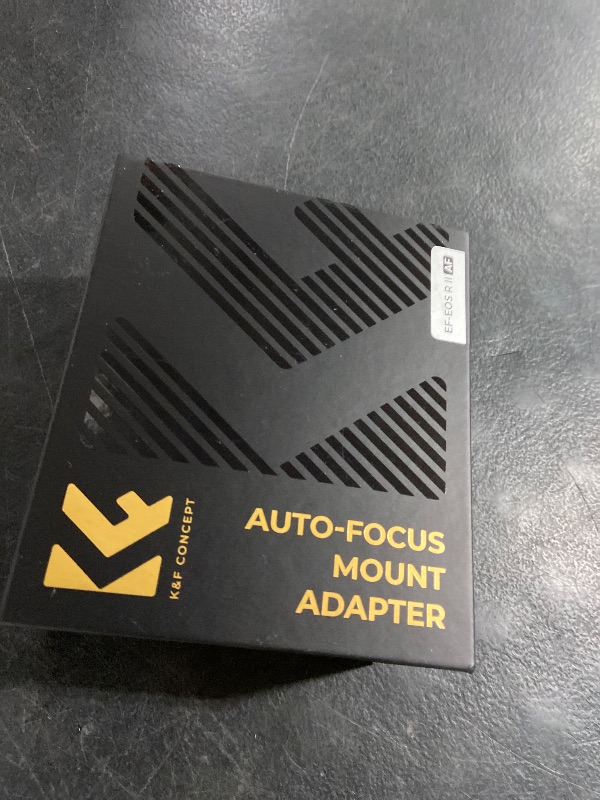 Photo 1 of K&F Concept EF to EOS R Adapter, Auto Focus Lens Mount Adapter for EF EF-S Lens Compatible with Canon EOS R Mount Cameras