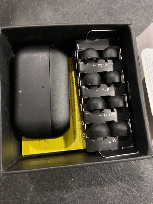 Photo 1 of Technics Reference Class Hi-Fi Wireless Earbuds, Dolby Atmos, Head Tracking, Adaptive Noise Cancelling, 3 Device Multipoint, 10-hr Battery, Wireless Charging, in Ear Headphones - EAH-AZ100-K (Black)