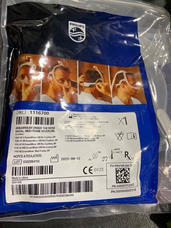 Photo 1 of Nimisa Nasal Frame Assembly for Philips Respironics DreamWear, Upgrade Silicone Soft Sealing Nose Mask Reusable Pillow Supplies with 3 x Pillow