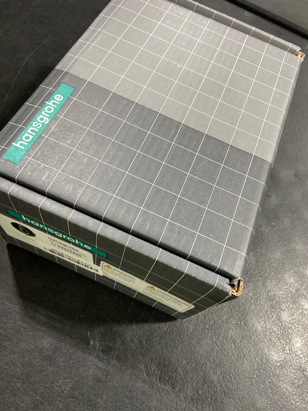 Photo 1 of hansgrohe Ecostat Modern Pressure Balance Shower Valve Trim with Diverter in Brushed Nickel, 04447820