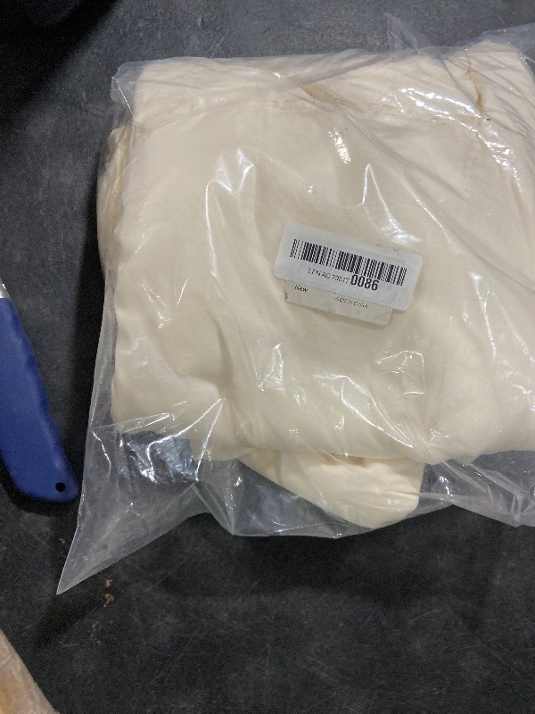 Photo 1 of 10x10ft Wrinkle Free Ivory Backdrop Curtain for Parties Soft Fabric Drapes Wedding Ivory Curtain Backdrop for Birthday Party Decorations Background for Photography 5x10ft,2 Panels