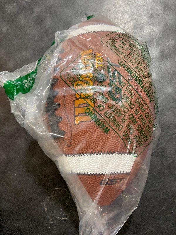 Photo 1 of WILSON GST Leather Game Football - Official