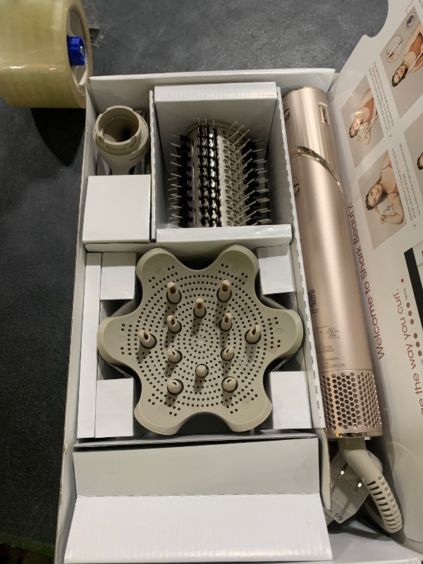 Photo 1 of Shark HD435 FlexStyle Air Styling & Drying System, Powerful Hair Blow Dryer & Multi-Styler with Auto-Wrap Curlers, Curl-Defining Diffuser, Oval Brush, & Concentrator Attachment, Stone