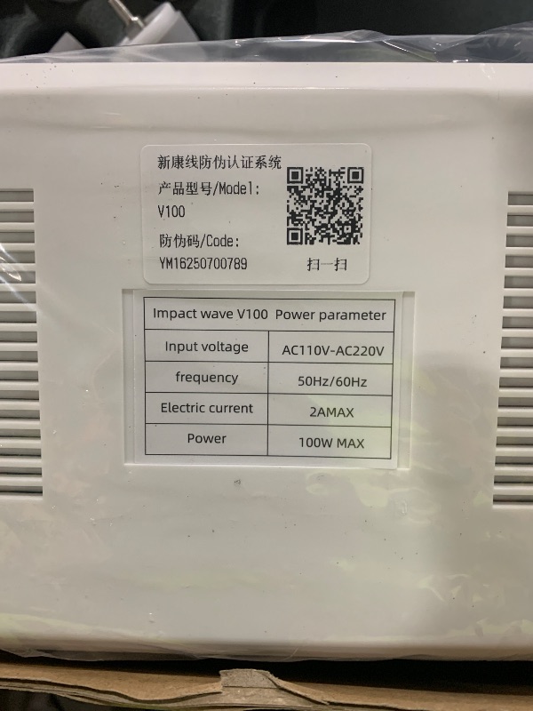 Photo 1 of Shockwave Therapy Machine, Portable Extracorporeal Shock Wave Therapy Machine for Joint and Muscle Pain Relief, Muscle and Bone Tissue Regeneration, Painless, Non-Invasive No Side Effects