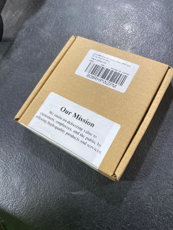 Photo 1 of #8-32 x 1/2" (100 Pack) Phillips Flat Head Machine Screws, Stainless Steel 304 (18-8), UNC Coarse Thread, Countersunk Head Machine Screws, Phillips Drive #2