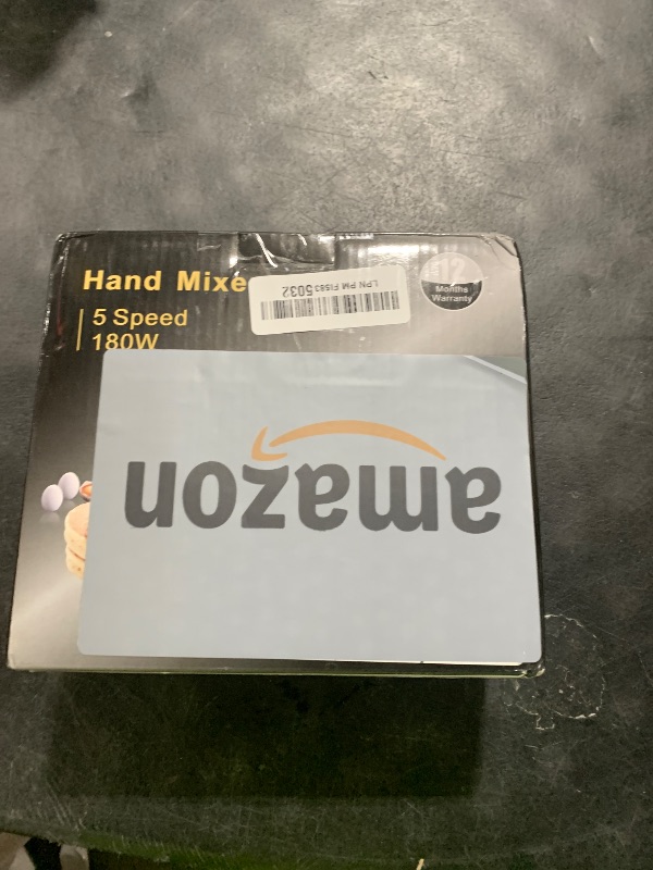 Photo 1 of Handmixer - 5 Speed Portable Kitchen Mixer Electric Handheld with 5 Stainless Steel Accessories Whisk, Food Beater, ?Ivory