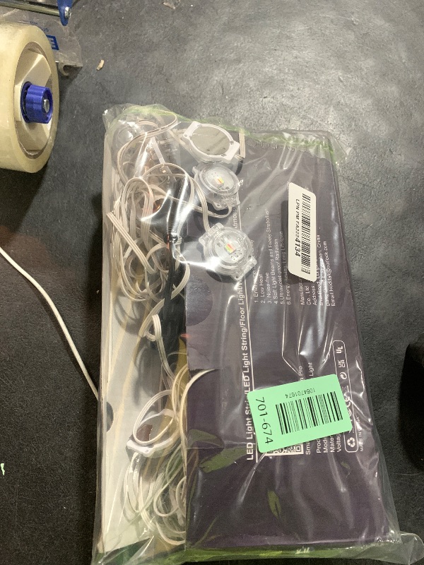 Photo 1 of 100FT Permanent Outdoor Lights for House, 2025 RGB LED Waterproof Christmas Lights Outdoor with Smart APP Remote Control, Outside Eaves Lighting House Decor for Holiday, Halloween, Roof, Party, Daily