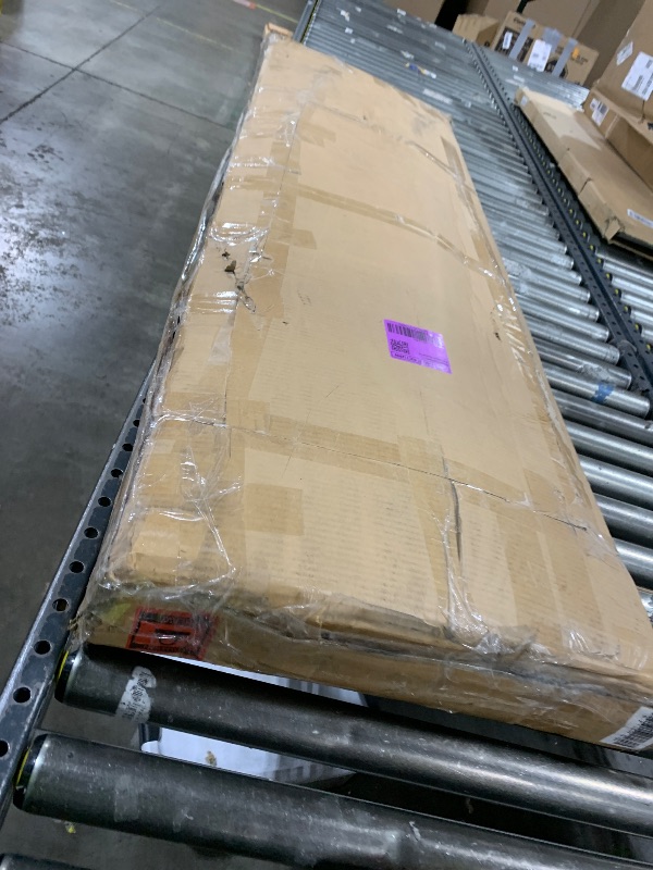 Photo 1 of *PARTIAL SET* Feonase Upholstered Full Size Bed Frame with 4 Storage Drawers, Charging Station and Tufted Wingback Storage Headboard, No Box Spring Needed, Easy Assembly, Beige