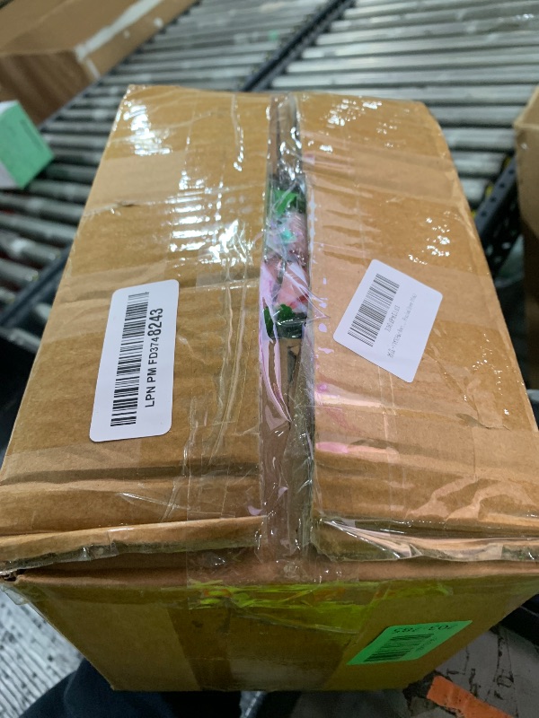 Photo 1 of 10PCS Fake Rose Garland, 7.5Ft Artificial Vines Flowers Hanging Rose Vine forfor Table Wedding Backdrop Arch Wall Party Mantle Festival Decor (Pink)